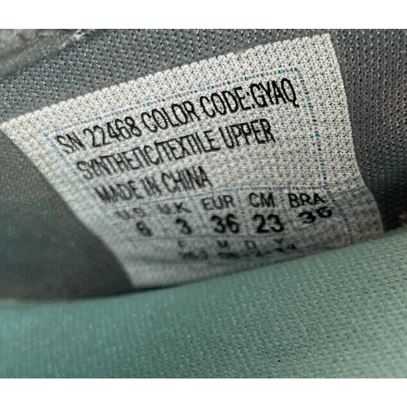 Skechers Shoes 6 Relaxed Fit Memory Foam Bungee Walking Sneakers 22468 Gray - Picture 11 of 15